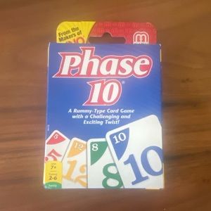 Phase 10 Card Game Pack
